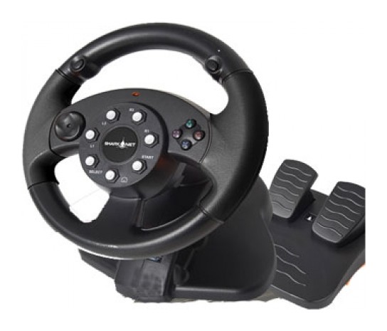 VOLANTE CON VIBRACION PARA PC, PS2, PS3 Y MAC VOLANTE CON VIBRACION PARA PC, PS2, PS3 Y MAC