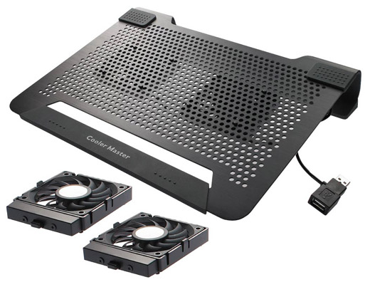 BASE CON COOLERS P/NOTEBOOKS COOLER MASTER U2 BASE CON COOLERS P/NOTEBOOKS COOLER MASTER U2